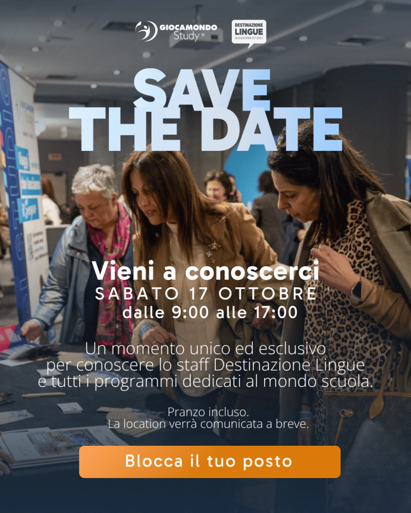 Destinazione Lingue - WEBINAR - Vacanze Studio all'estero
